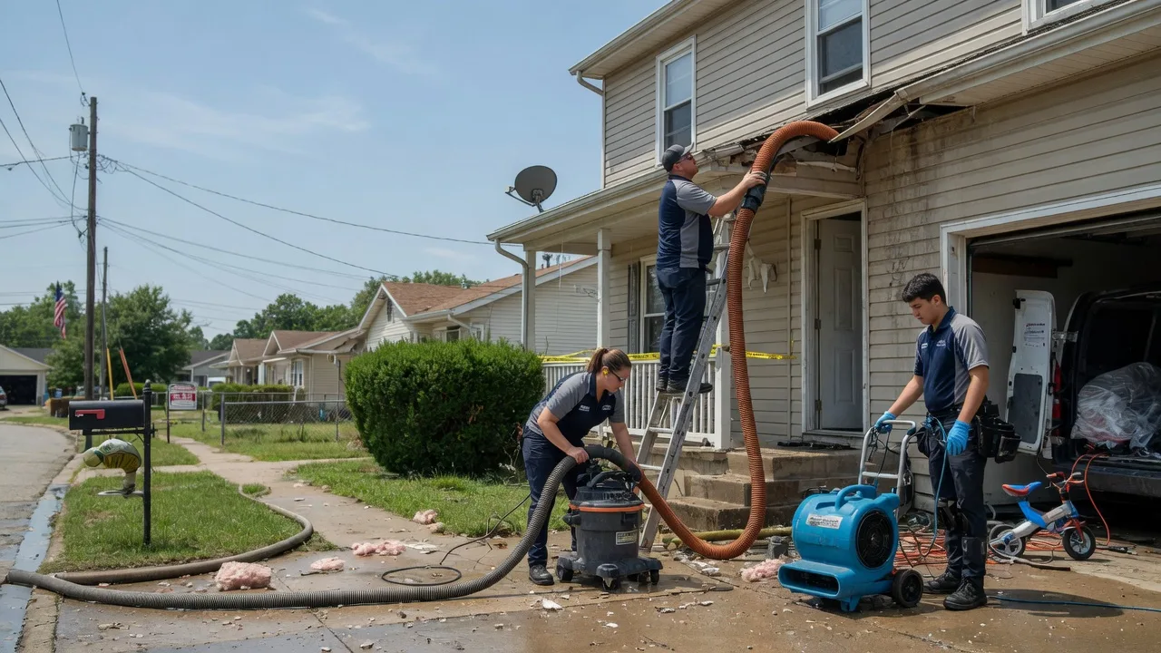 Water Damage Restoration in Stallings, NC near me